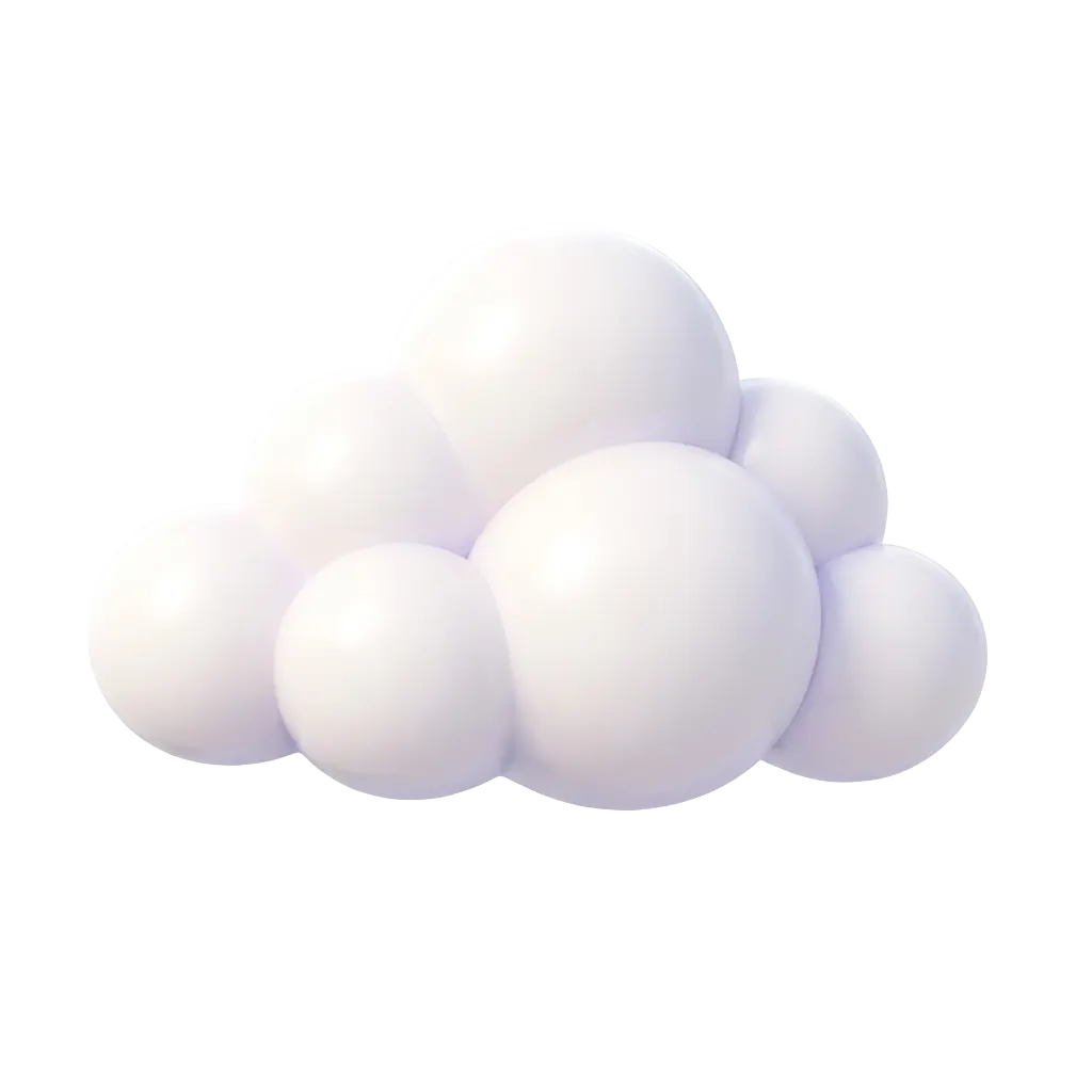 Decorative cloud